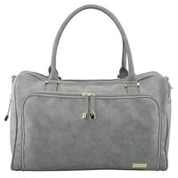 Isoki verzorgingstas double zip satchel Stone Maat - thumbnail