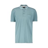 Garcia regular fit polo met contrastbies ocean green - thumbnail