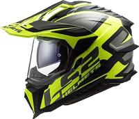 LS2 endurohelm "mx701 explorer alter" helmet explorer age bw/neono yellow matt gr. - thumbnail
