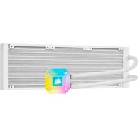 Corsair iCUE H150i Elite Capellix Liquid White 4-pins PWM fan-connector - thumbnail