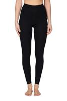 Thermobroek dames - Legging pants - Warme winter thermolegging - Zwart - Wit - thumbnail
