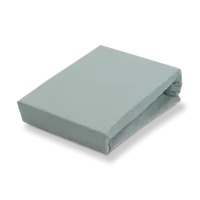 Vandyck Vandyck Jersey Supreme Split Topper Hoeslaken 180/200x200/220 Celadon Green 402 - thumbnail