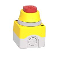 Schneider Electric XALK84W3BG Nood-uit/noodstopknop In behuizing, Verlicht 24 V 6 A 1x NO, 2x NC IP66, IP67, IP69, IP69K 1 stuk(s) - thumbnail