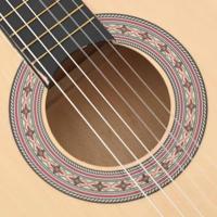 VidaXL Gitaar cutaway met 6 snaren western akoestisch 38" lindenhout - thumbnail