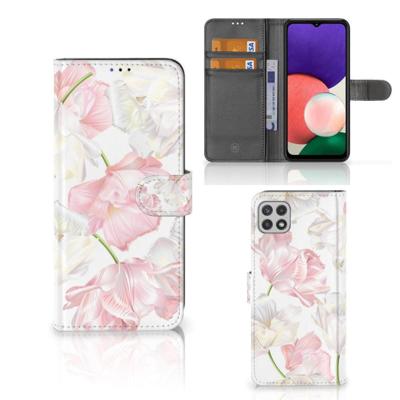 Samsung Galaxy A22 5G Hoesje Lovely Flowers