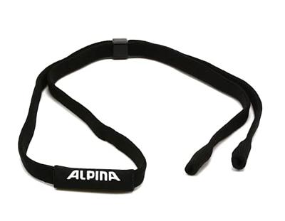 Olympic Sportswear Alpina sports helmstrap pheso zwart