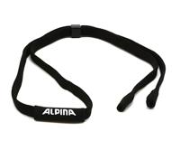 Olympic Sportswear Alpina sports helmstrap pheso zwart - thumbnail