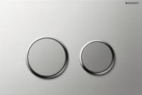 Geberit Sigma 20 bedieningspaneel chroom/mat-chroom voor Sigma reservoirs 8cm (UP720) en 12cm (UP320) - thumbnail