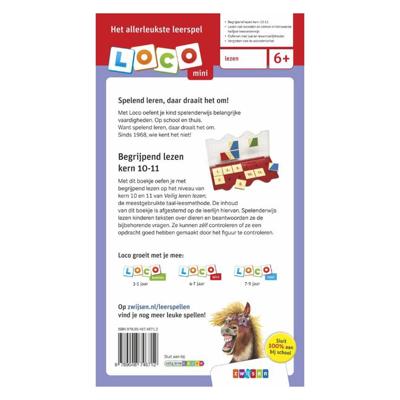 WPG Uitgevers Mini loco veilig leren lezen begrijpend lezen kern 10-11