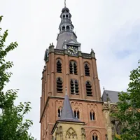 Alexsar Art Tuinschilderij sint jans toren 50x50cm - thumbnail