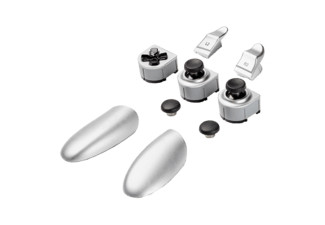 Thrustmaster Controller Eswap Silver Color Pack | Compatible PS4 PC | THMCONTROLLERSILVPACK Thrustmaster Controller Eswap Silver Color Pack | Compatible PS4 PC | THMCONTROLLERSILVPACK