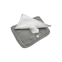 Meyco billendoekjesbox Knots grijs - thumbnail