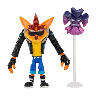 Crash Bandicoot - Biker Crash With Akano Mask Figure