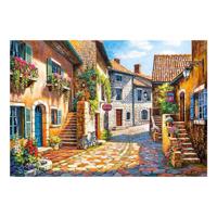 Selecta Castorland legpuzzel rue de village, 1000st. - thumbnail