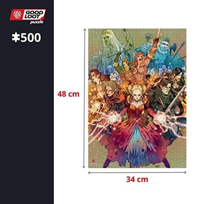 The Witcher Puzzle - Scoia'tael (500 pieces)