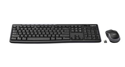 Logitech MK270 toetsenbord RF Draadloos QWERTZ Zwitsers Zwart Logitech MK270 toetsenbord RF Draadloos QWERTZ Zwitsers Zwart