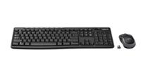Logitech MK270 toetsenbord RF Draadloos QWERTZ Zwitsers Zwart - thumbnail