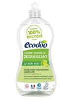 Ecodoo Afwasmiddel vloeibaar ontvettend limoen eco 500 Milliliter - thumbnail