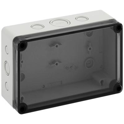 Spelsberg TK PC 1811-6F-TM Installatiebehuizing 110 x 180 x 63 x 63 Polycarbonaat Lichtgrijs 1 stuk(s) Piece