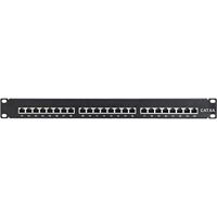 Renkforce 24 poorten Netwerkpatchpaneel 483 mm (19) CAT 6A 1 HE Ingericht - thumbnail