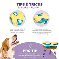 Nina Ottosson dog tornado turquoise / geel - thumbnail