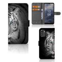 Nokia G60 | Telefoonhoesje | Met pasjeshouder | Tijger - thumbnail