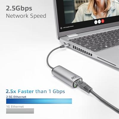 ACT USB-C naar 2.5 Gigabit ethernet adapter - thumbnail