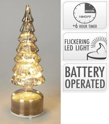 Boom Glas Led 36cm Smoke Boom Glas Led 36cm Smoke