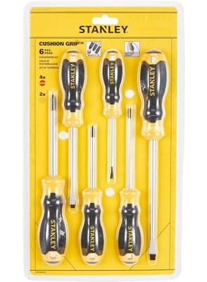 Stanley STHT16165-0 CUSHION GRIP™ Schroevendraaierset PH / Parallel / Standaard - 6-delig