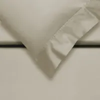Vandyck Vandyck Purity 87 Uni Satin dekbedovertrek 140x200/220 Stone - thumbnail