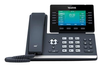 Yealink SIP-T54W Vaste VoIP-telefoon Bluetooth, Handsfree, Compatibel voor hoorapparatuur, Headsetaansluiting, Optisch belsignaal, PoE, Nummerherhaling, WiFi Yealink SIP-T54W Vaste VoIP-telefoon Bluetooth, Handsfree, Compatibel voor hoorapparatuur, Headsetaansluiting, Optisch belsignaal, PoE, Nummerherhaling, WiFi
