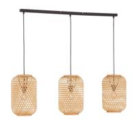 Fischer & Honsel Rotan hanglampCalla licht hout - 860006 - thumbnail