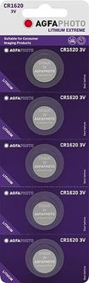 AgfaPhoto Knoopcel CR1620 3 V 5 stuk(s) Lithium