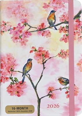 Cherry Blossomms in Spring 16 Maanden Agenda 2026