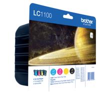 Brother inktcartridge, 325 pagina's, OEM LC-1100VALBP, 4 kleuren - thumbnail