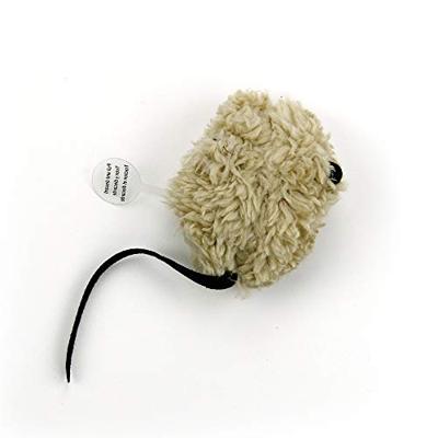 AFP WOOLY MOUSE LAMSWOL MET PIEP EN CATNIP ASSORTI 7X7X3 CM - thumbnail