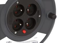 Perel kabelhaspel 3G1.50, 25 meter, voor België - thumbnail