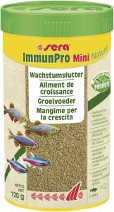 Sera ImmunPro Mini Nature 250ml - Probiotisch Voer voor Gezonde, Kleurrijke Siervissen tot 4 cm