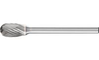 PFERD TOOLS 21235053 Freesstift Druppel Lengte 40 mm Afmeting, Ø 6 mm Werklengte 10 mm Schachtdiameter 3 mm - thumbnail