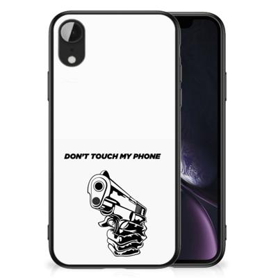 Apple iPhone XR | Telefoon Hoesje | Gun Don't Touch My Phone