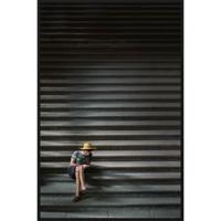 Wanddecoratie City Life 001 98x148cm op forex met zwarte lijst bohemian - thumbnail