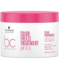 Schwarzkopf BonaCure Clean Performance Color Freeze Treatment pH 4.5 500ml - thumbnail