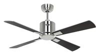 CasaFan ECO NEO III 103 BN-WN/SI WiFi Flügel Wenge/silber Plafondventilator 16 W (Ø x h) 103 cm x 360 mm Chroom (geborsteld) Met afstandsbediening, Timer, Met - thumbnail