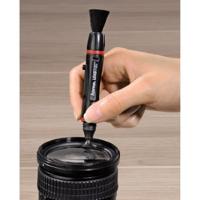Hama Lenspen Classic, reinigingspen voor lens- en filterreiniging, 11,5 cm lang, rood/zwart - thumbnail