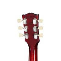 Gibson Original Collection Les Paul Deluxe 70s Plain Top Wine Red elektrische gitaar met koffer - thumbnail