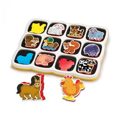 Quercetti smart magneet puzzel boerderij