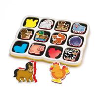 Quercetti smart magneet puzzel boerderij - thumbnail