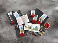 Hahnemuhle Watercolourbook - 200 gr Landscape - 30 Vellen - thumbnail