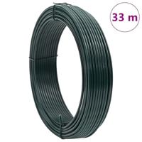 VidaXL Hek binddraad groen 33 m pvc - thumbnail