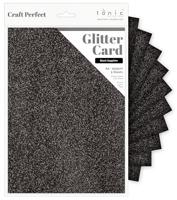 Craft Perfect By Tonic Studios Craft perfect • glitter a4 5 vellen 250g black sapphire - thumbnail